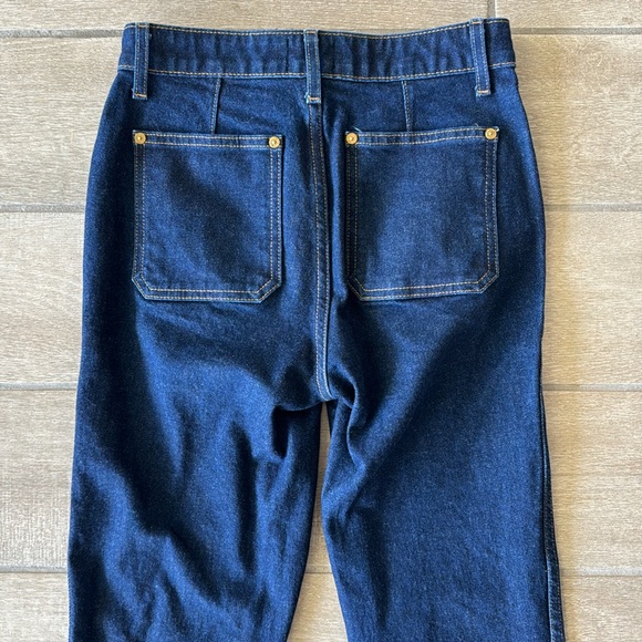 KHAITE The Raquel Crop Jean in Raw Size: 26 - Picture 8 of 9